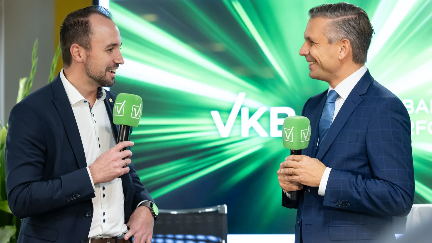 BM Hattmannsdorfer beim Bühnentalk