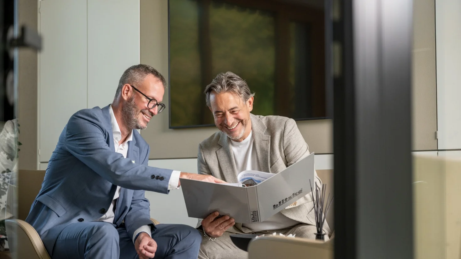 Wolfgang Fankhauser und Andreas Sagris