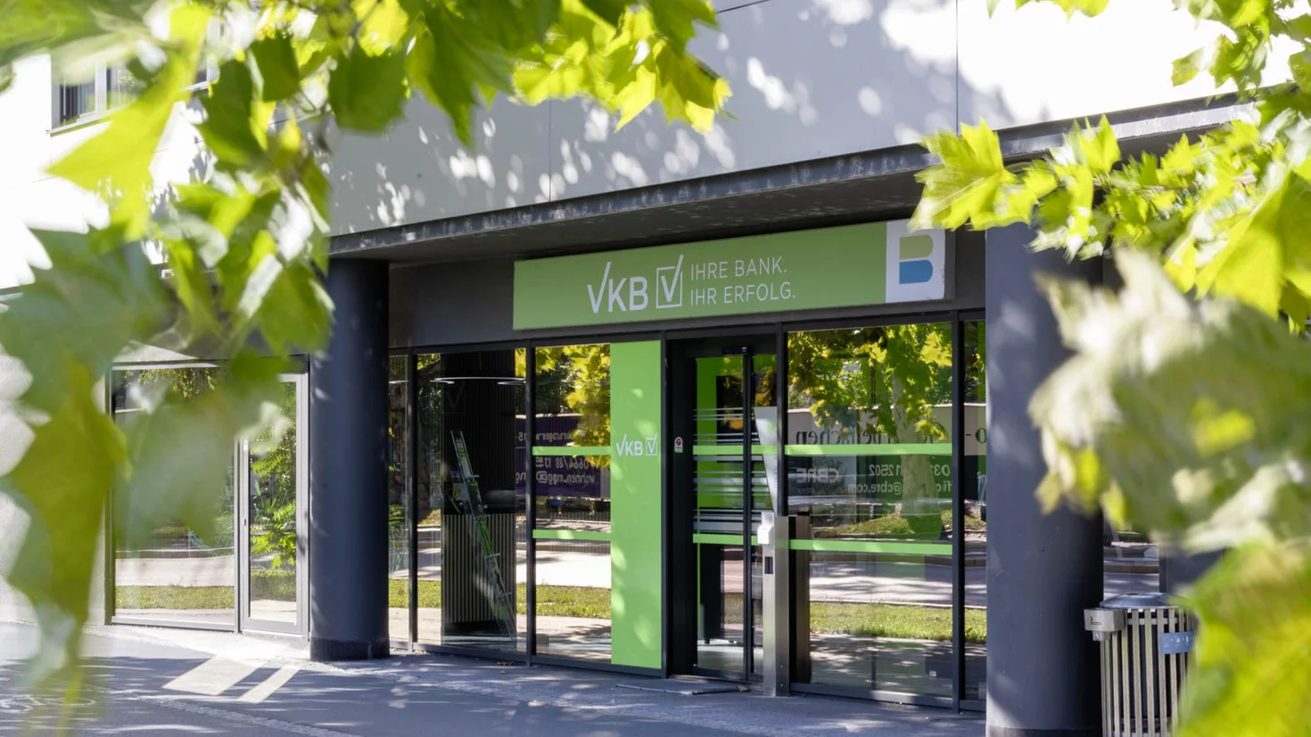 Die VKB Beratungsfiliale in Graz