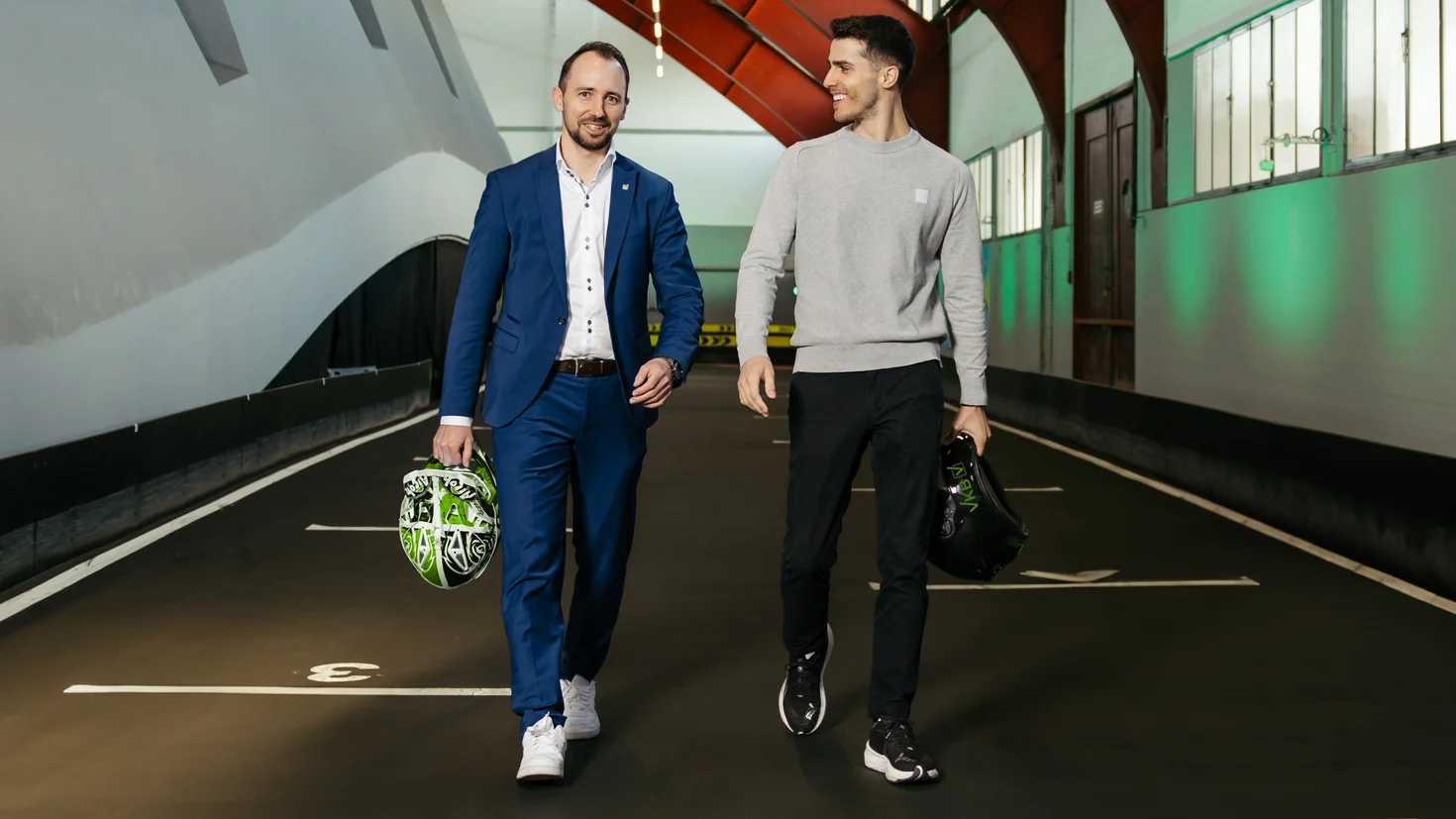 Zwei Leistungsträger: Markus Auer und Thomas Preining