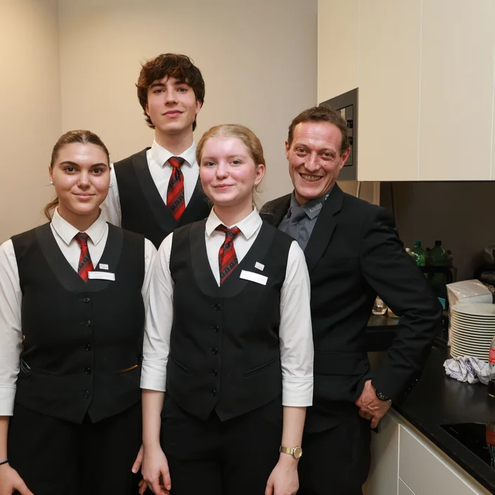 Schüler der Tourismusschule Klessheim