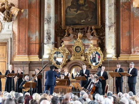 Der Marmorsaal im Stift St. Florian