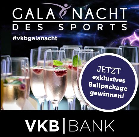 Galanacht des Sports Gewinnspiel VKB Bank