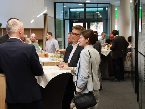 Bild des Weltspartagsempfangs in Salzburg